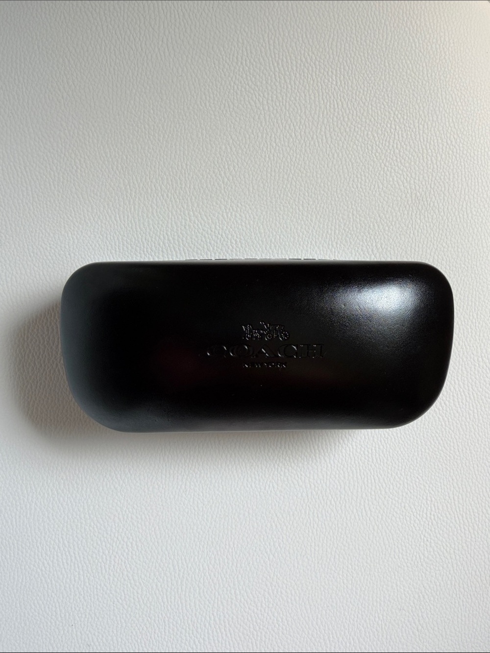 COACH New York Black Hard Clamshell Sunglasses / Eyeglasses Case